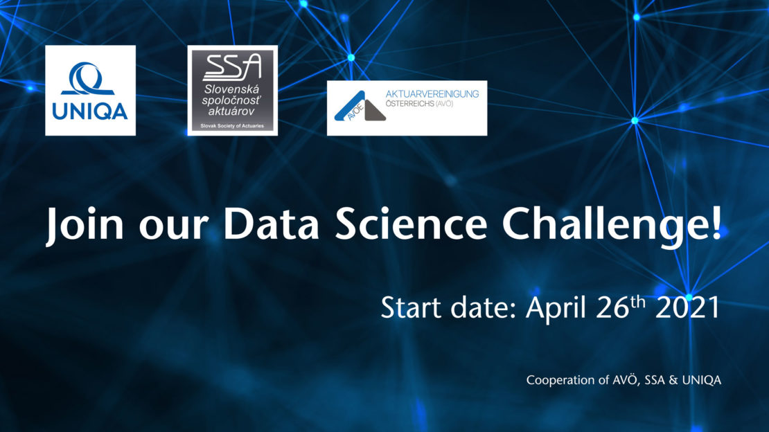 Data Science Challenge 2021 läuft bis 17. Mai – AKTUARVEREINIGUNG ...